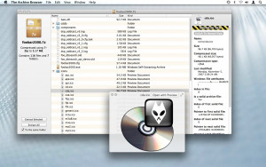 The Archive Browser - náhled