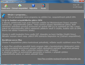 XDPH - kontrola nespolehlivých plátců - náhled