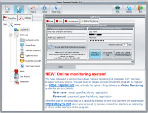 Spyrix Personal Monitor  - náhled