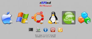 rEFInd - náhled