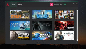 Games Client - náhled