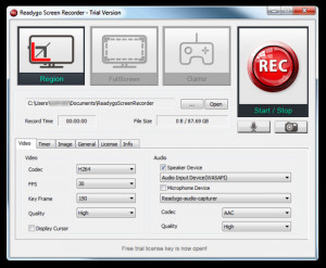 Readygo Screen Recorder - náhled