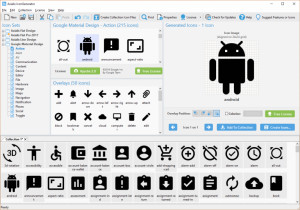 Axialis IconGenerator - náhled