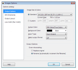 ACAD DWG to Image Converter - náhled