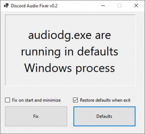 Discord Audio Fixer - náhled