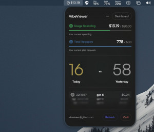 Vibeviewer - náhled