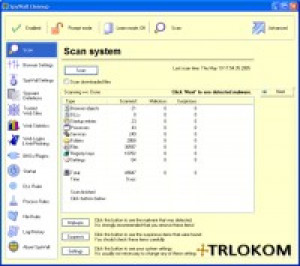 SpyWall Anti-Spyware - náhled