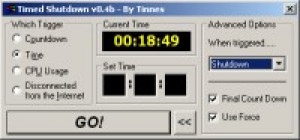 Timed Shutdown - náhled