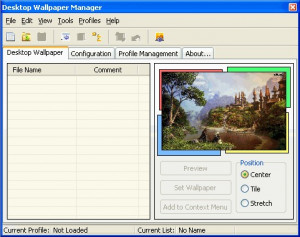 Desktop Wallpaper Manager - náhled