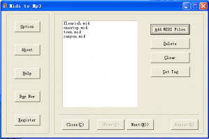 Power MIDI to MP3 - náhled