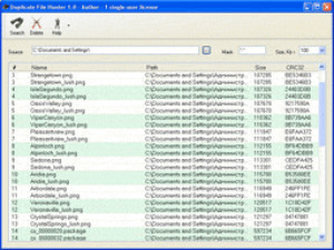 Duplicate File Hunter - náhled