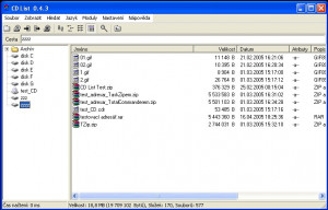 CD List - náhled
