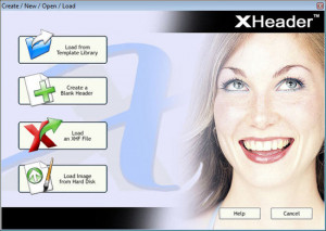 XHeader - náhled