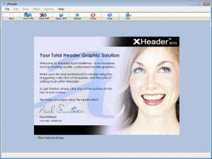 XHeader - náhled