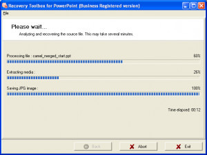 Recovery Toolbox for PowerPoint - náhled