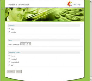 Email Questionnaire - náhled