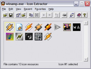 Icon Extractor 2000 - náhled