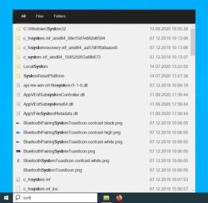 EverythingToolbar - náhled
