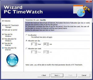 PC TimeWatch - náhled