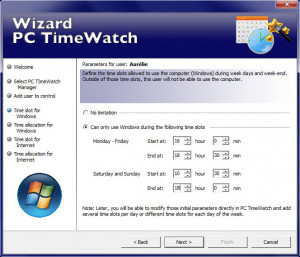 PC TimeWatch - náhled