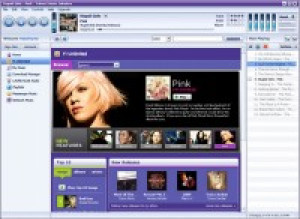 Yahoo! Music Jukebox - náhled