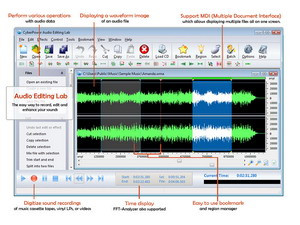 CyberPower Audio Editing Lab - náhled