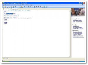 Koala Edit Free Webpage Editor - náhled