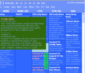 DV Scheduler - náhled
