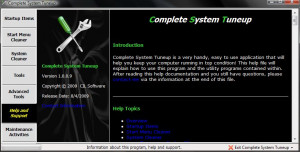 Complete System Tuneup - náhled