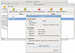 gpg4usb - náhled
