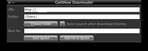 GetItNow Downloader - náhled
