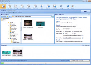 DVD Author Plus - náhled