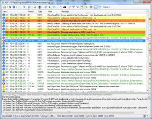 Advanced Log Viewer - náhled