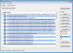 ATCleaner 2.1 Free - náhled