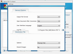 Nemo PDF to Word - náhled