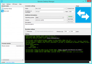 Remote Desktop Manager - náhled