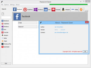 Password Saver - náhled