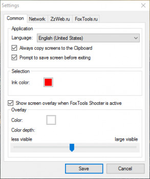 FoxTools Screen Shooter - náhled