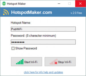 Hotspot Maker - náhled