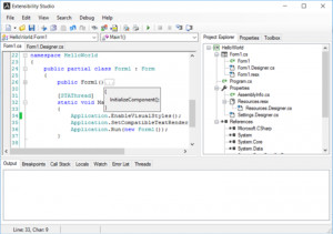 Extensibility Studio - náhled