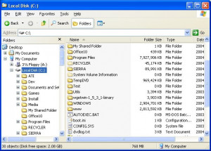 Folder Size - náhled
