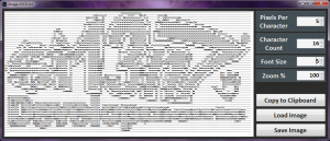 Image ASCII Art - náhled