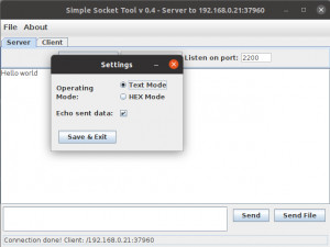 Simple Socket Tool - náhled