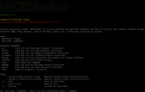 BEXfinder - náhled