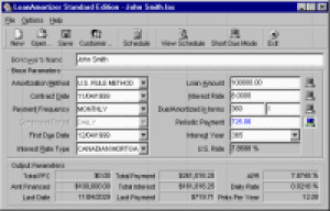 LoanAmortizer Standard Edition - náhled