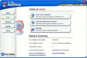 PC Tools AntiVirus - náhled