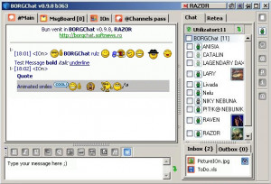 BORGChat - náhled
