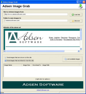 Adsen Image Grab - náhled