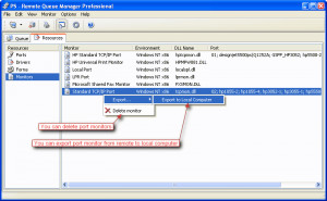 Remote Queue Manager - náhled