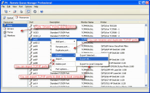 Remote Queue Manager - náhled